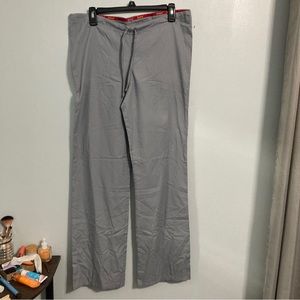 Dickies Gray Pants with Drawstring ( Scrubs ) Size XS.  extra back fitted pocket